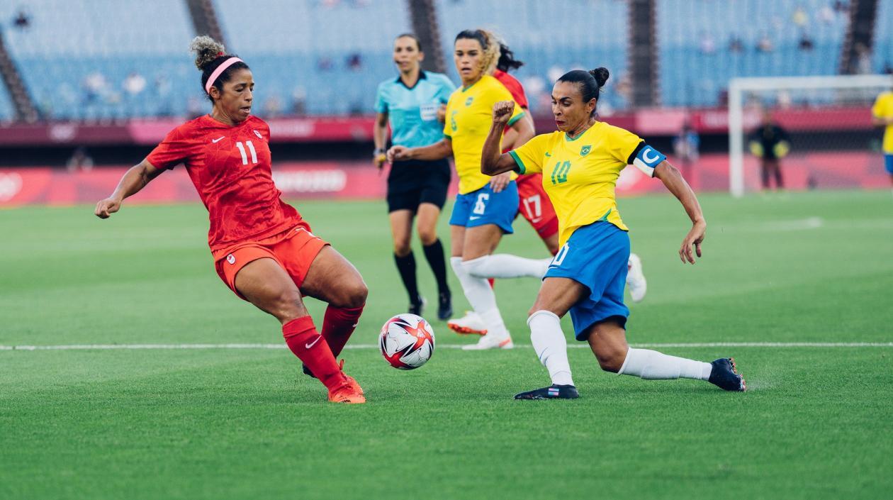 Marta, jugadora brasileña. 