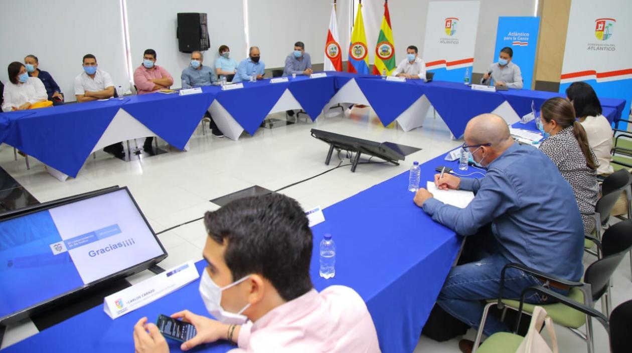 Reunión de trabajo entre Gobernación y Ministerio de Ciencias.