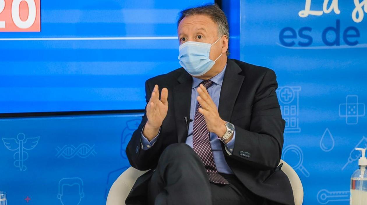 Viceministro de Salud, Luis Alexander Moscoso.