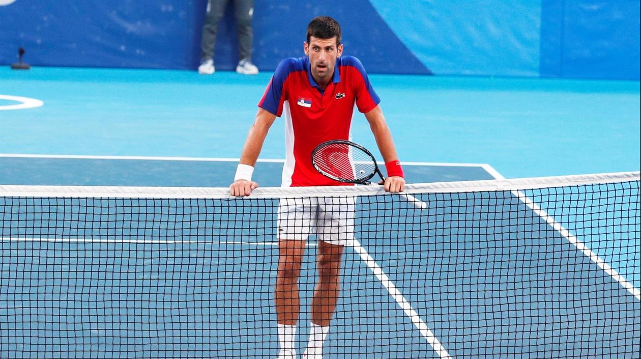 Novak Djokovic, tenista serbio. 