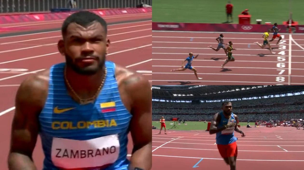 Anthony Zambrano, atleta colombiano. 