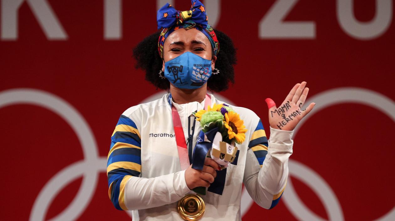 La ecuatoriana Neisi Dajomes.