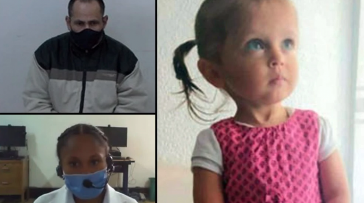 Nilson Díaz, Carolina Galván y Sara Sofía.