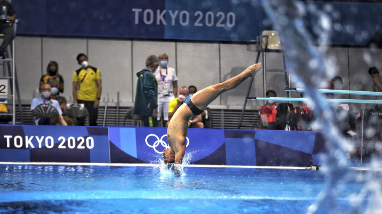 Los clavadistas colombianos no alcanzaron los registros clasificatorios.