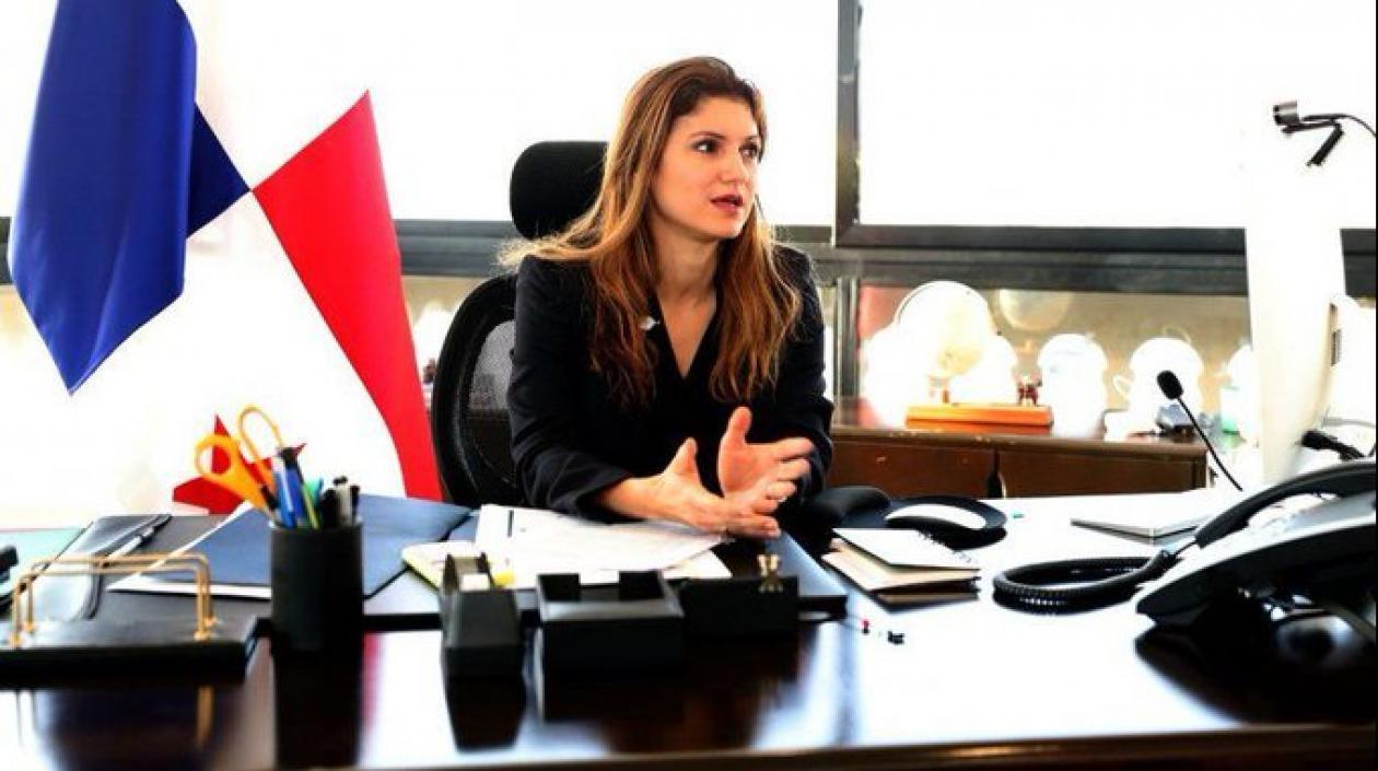 La canciller panameña, Erika Mouynes.