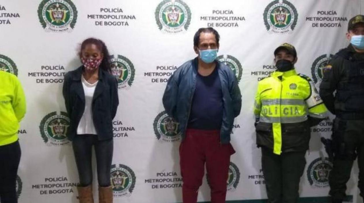 Carolina Galván y Nilson Díaz.