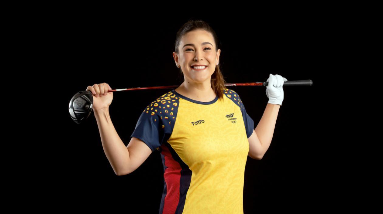 María José Uribe, golfista colombiana. 