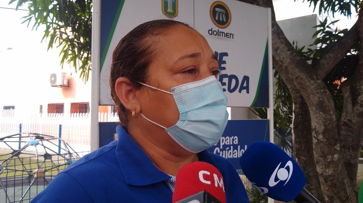 Mayiela Barrios, Secretaria de salud de Soledad.