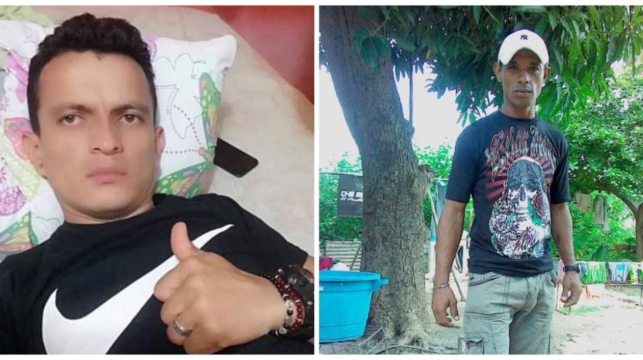 Terry Churio y Deyner Pinzón.