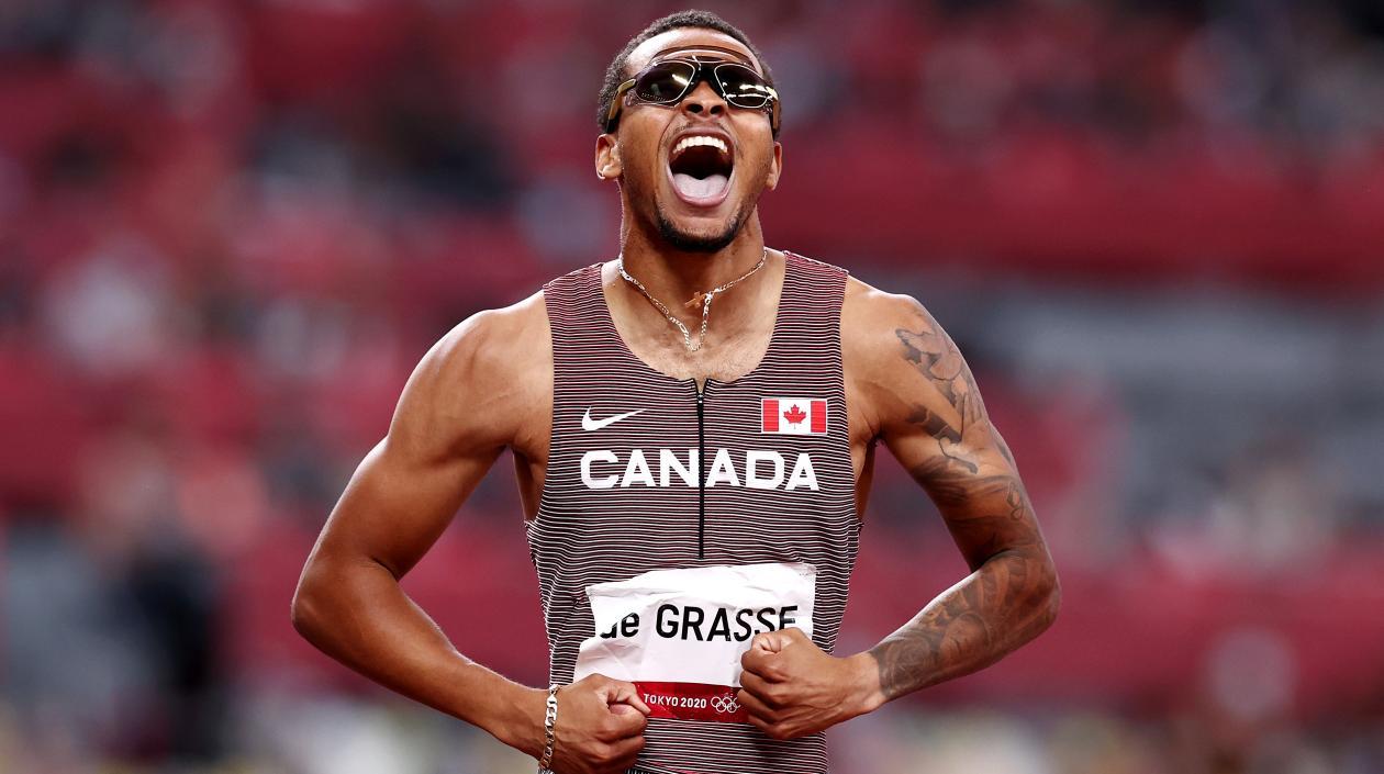 El canadiense Andre de Grasse.
