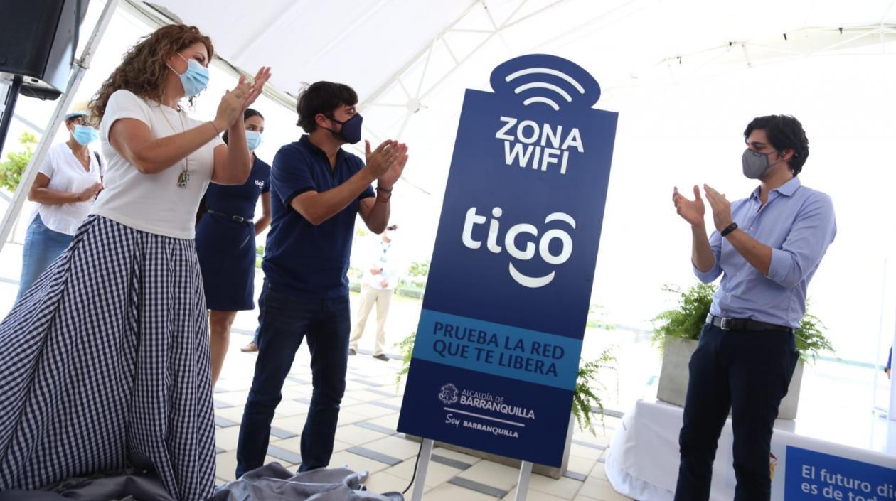 El Alcalde de Barranquilla, Jaime Pumarejo.