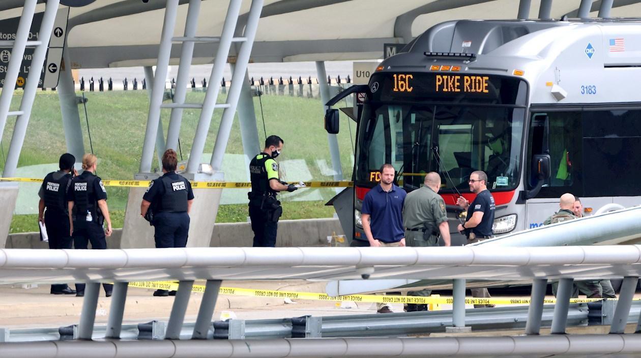  Centro de Tránsito del Pentágono donde ocurrieron los hechos.