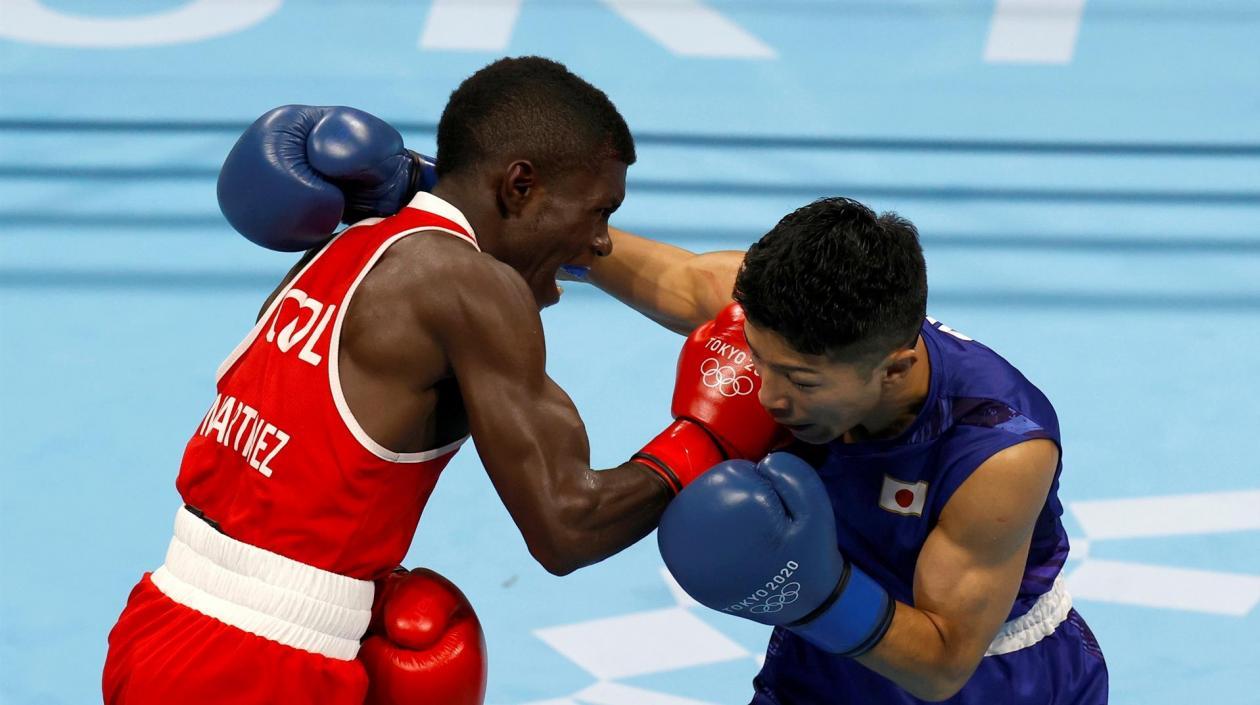 Pelea de Yuberjen Martínez ante Ryomei Tanaka