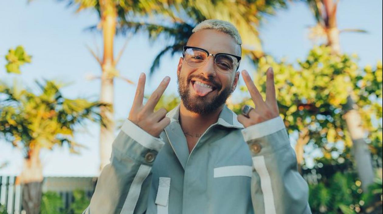 Maluma, cantante colombiano.