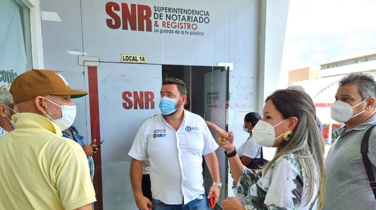 La intervención de la Oficina de Registros en Soledad también prendió las alarmas sobre el grave tema.