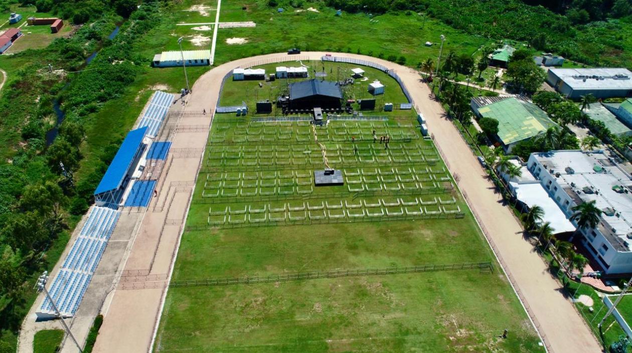 Imagen del escenario.