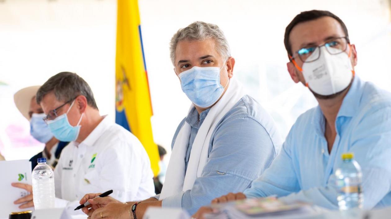 El Presidente de la República, Iván Duque.