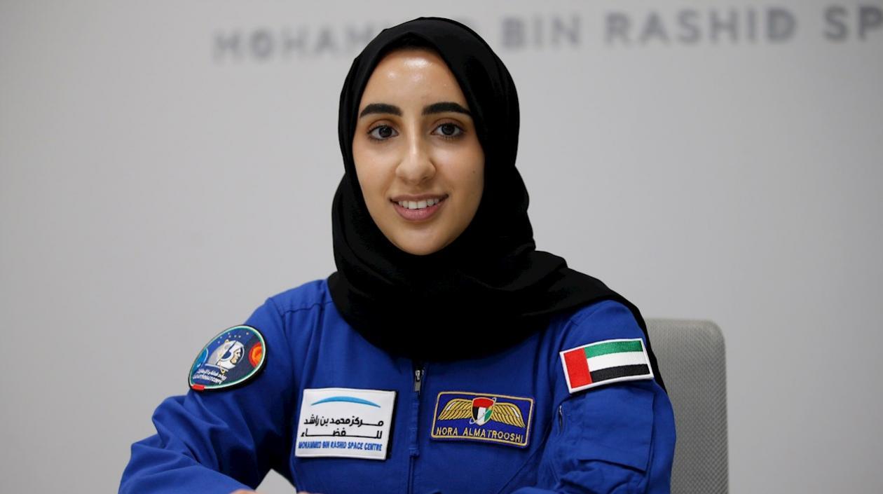 La astronauta Nora Al Matrooshi.