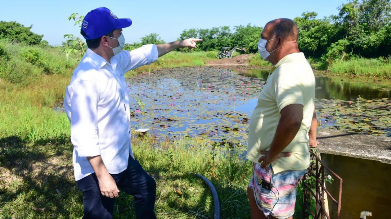 El gobernador (e) del Atlántico, Miguel Vergara.