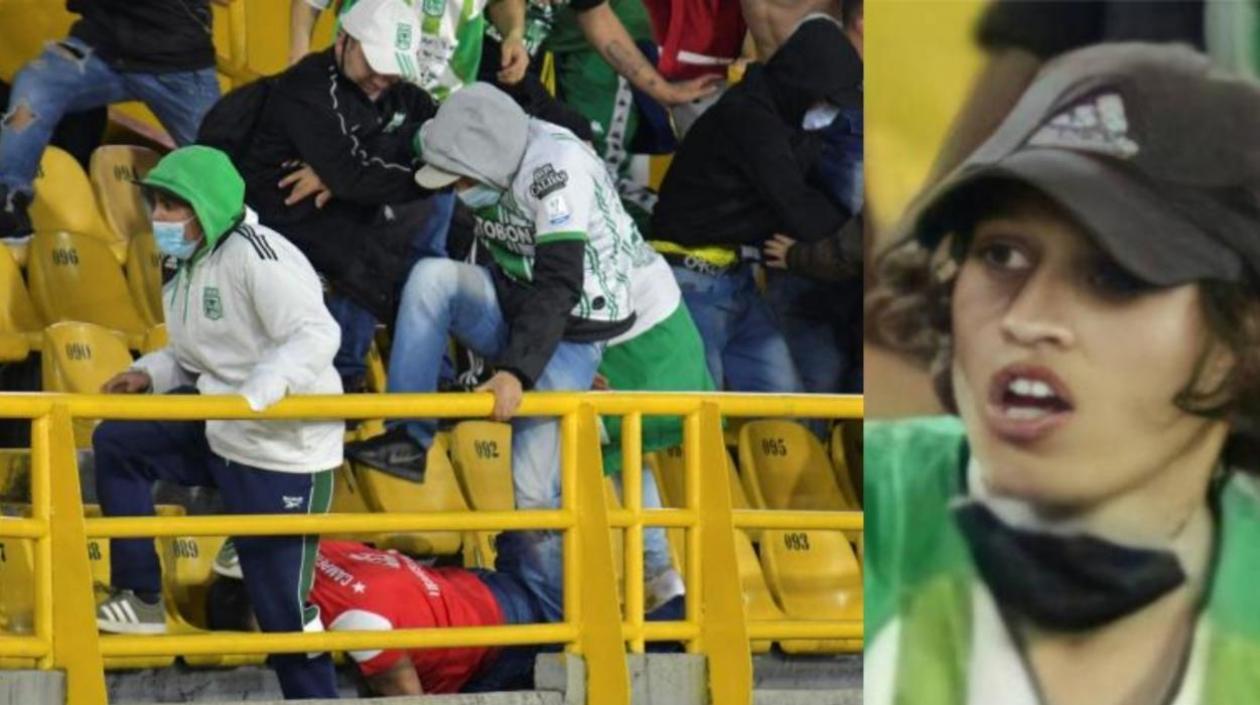 Julián Mateo Molina Fonseca es señalado por las autoridades de participar en la agresión contra el hincha del Santa Fe.