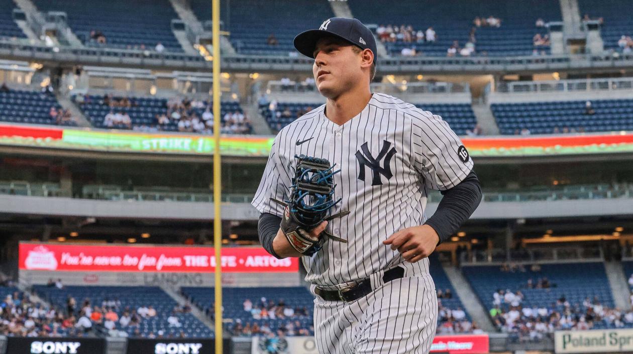 Anthony Rizzo, pelotero de los Yankees. 
