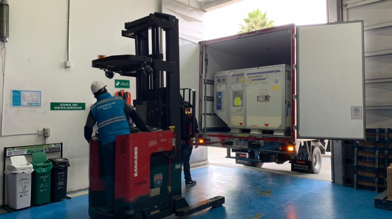 Las dosis de AstraZeneca.