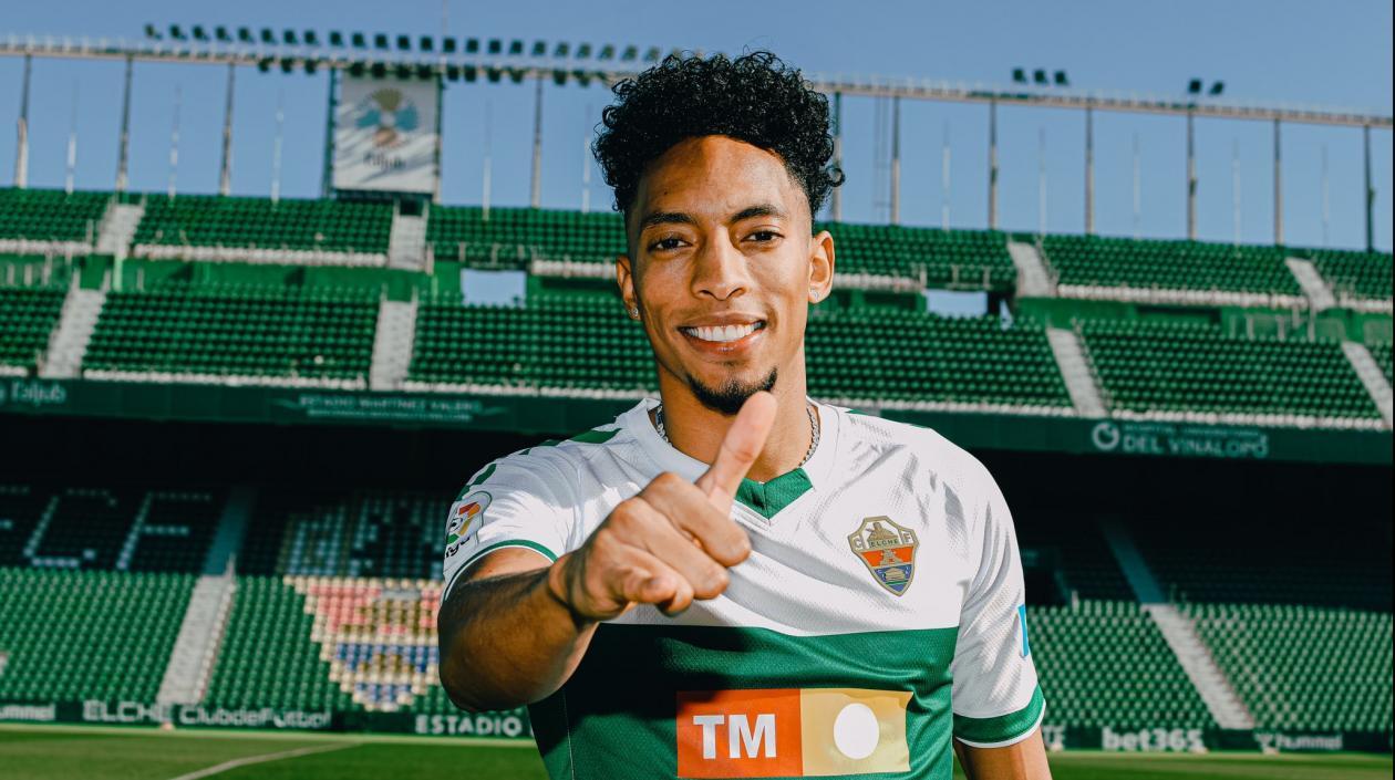 Johan Mojica, jugador colombiano. 