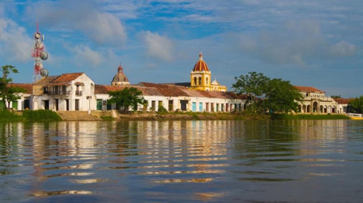 Aspecto del municipio de Mompox. 