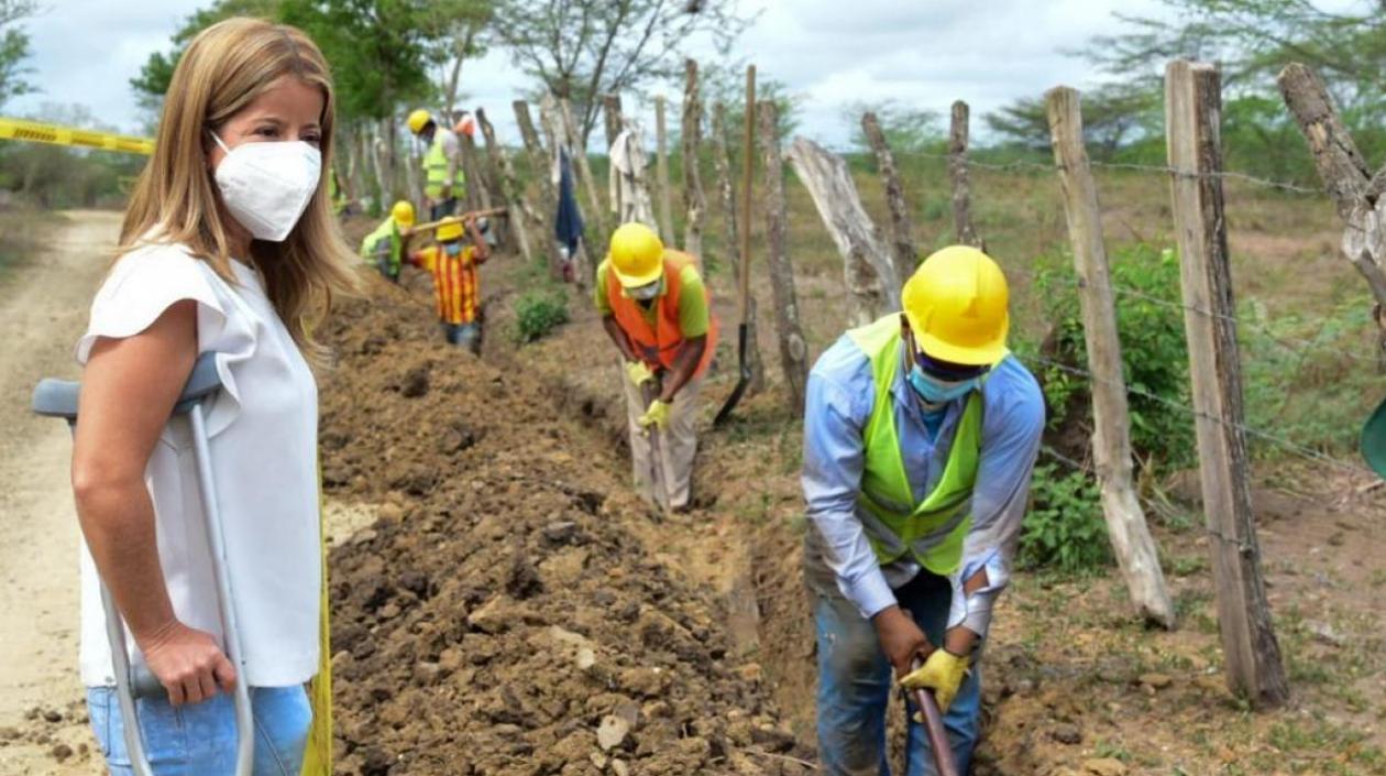 La Gobernadora del Atlántico, Elsa Noguera.
