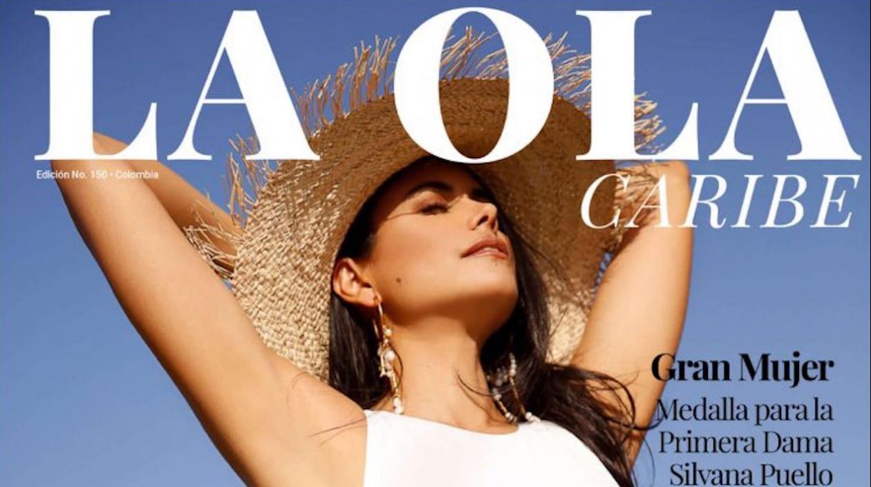 Johanna Cure, portada de La Ola Caribe.