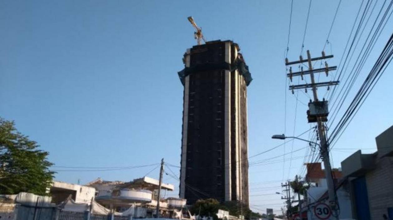 Edificio Aquarela en Cartagena.