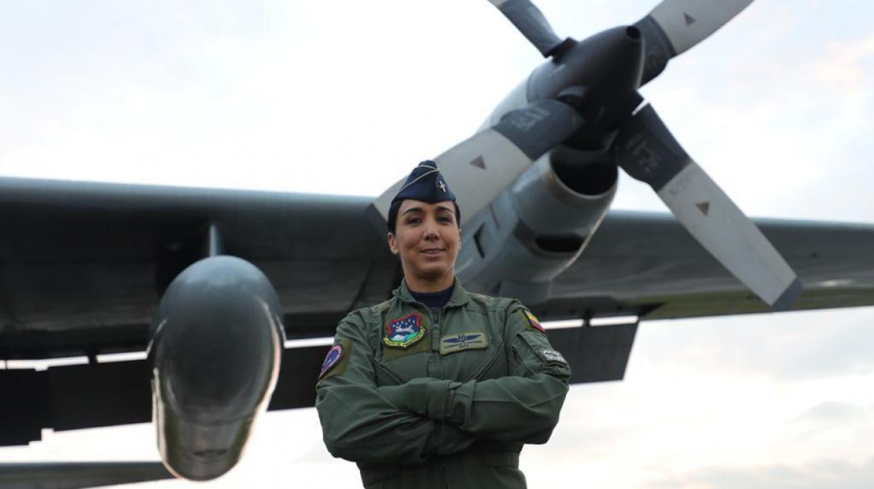 Teniente Coronel Andrea Díaz.