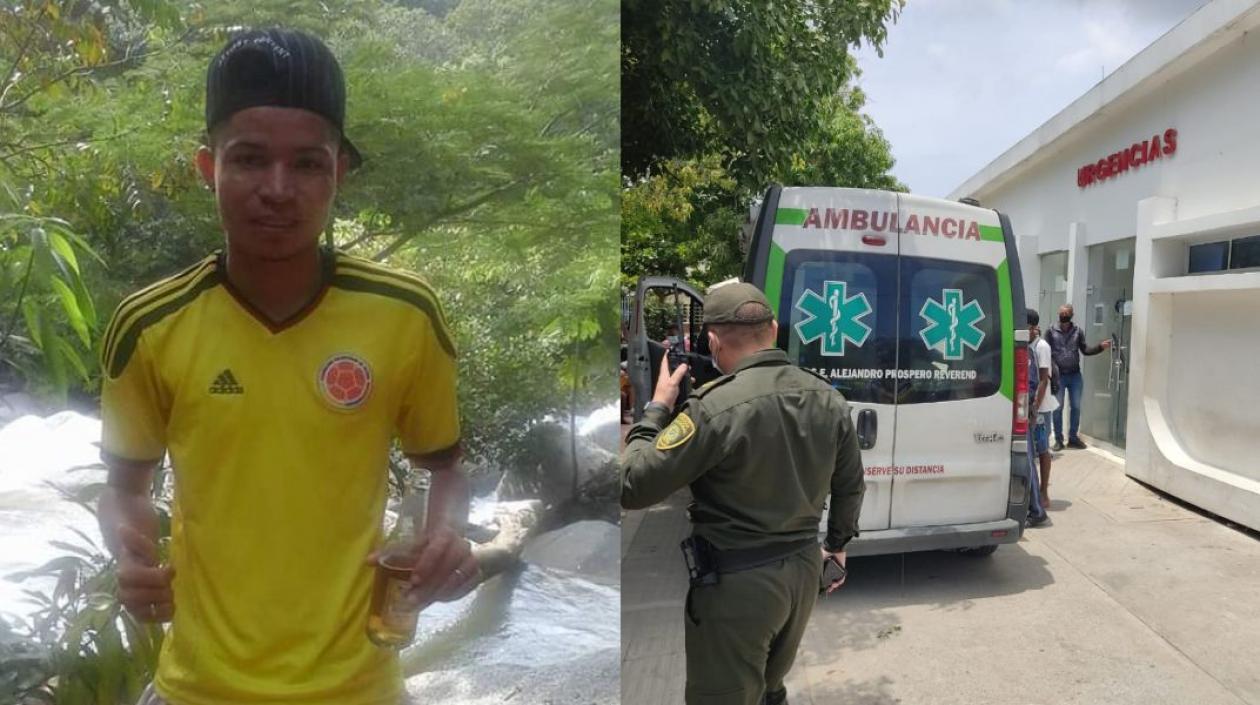 La víctima mortal Jesús Alberto De la Hoz.