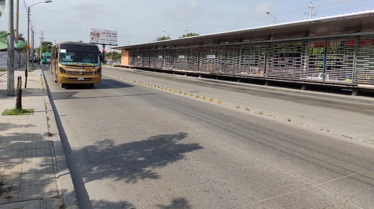 Otras rutas son usadas en el plan de contingencia.