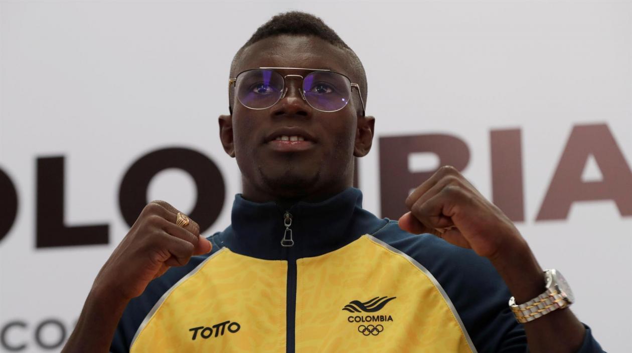 Yuberjen Martínez, boxeador colombiano. 