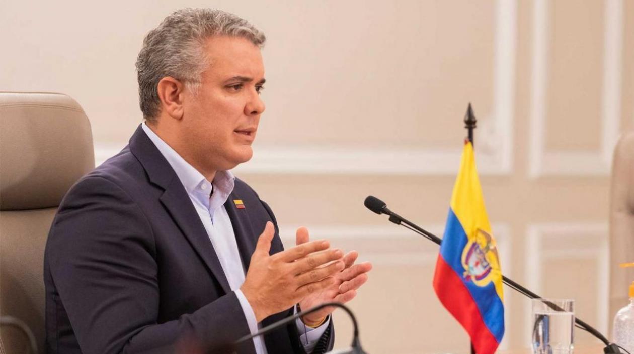 El Presidente de la República, Iván Duque.