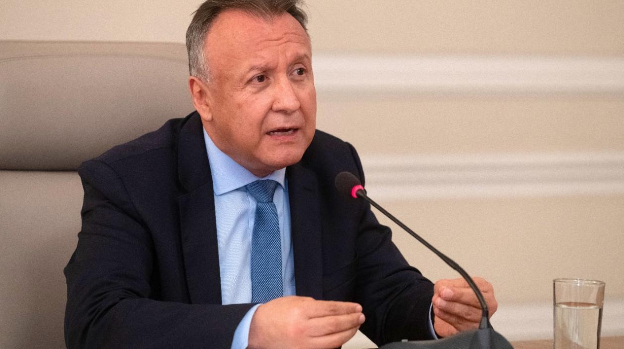 Luis Alexander Moscoso, viceministro de Salud Pública y Prestación de Servicios.