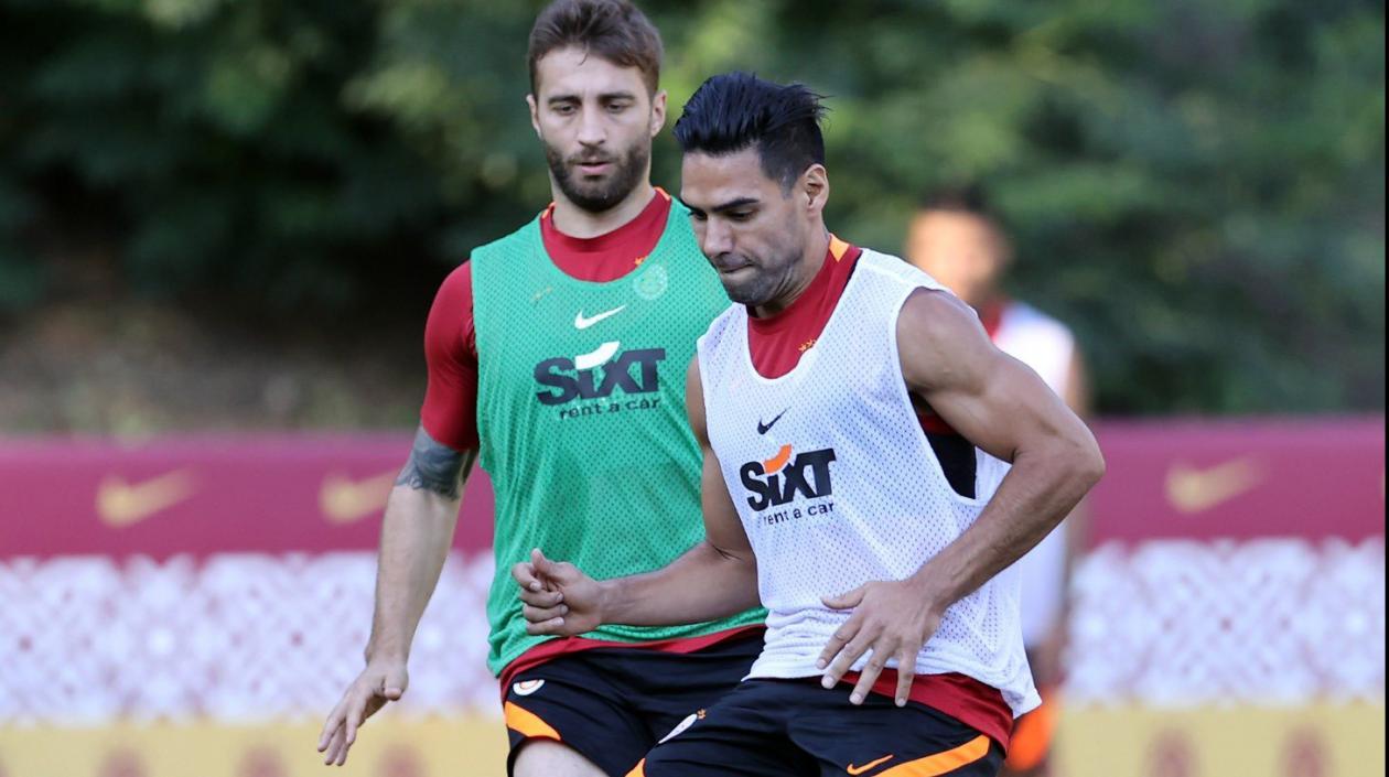 El colombiano Radamel Falcao García.