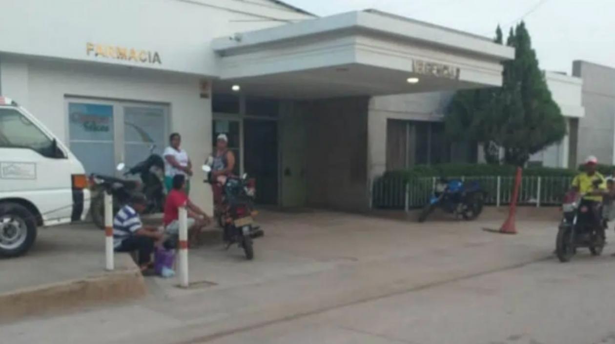 A esta clínica llegaron las 10 personas intoxicadas. 