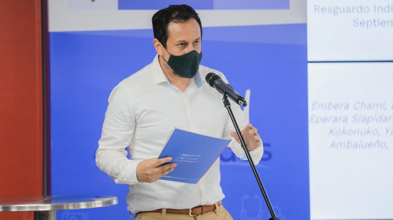 Julián Fernández, director de Epidemiología y Demografía.