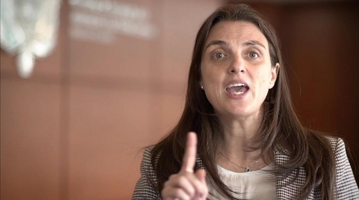 La Ministra de las TIC, Karen Abudinen.