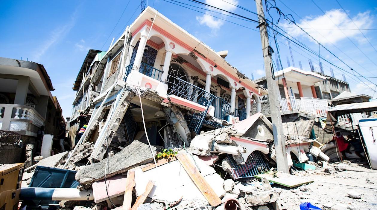 Imagen de la emergencia.