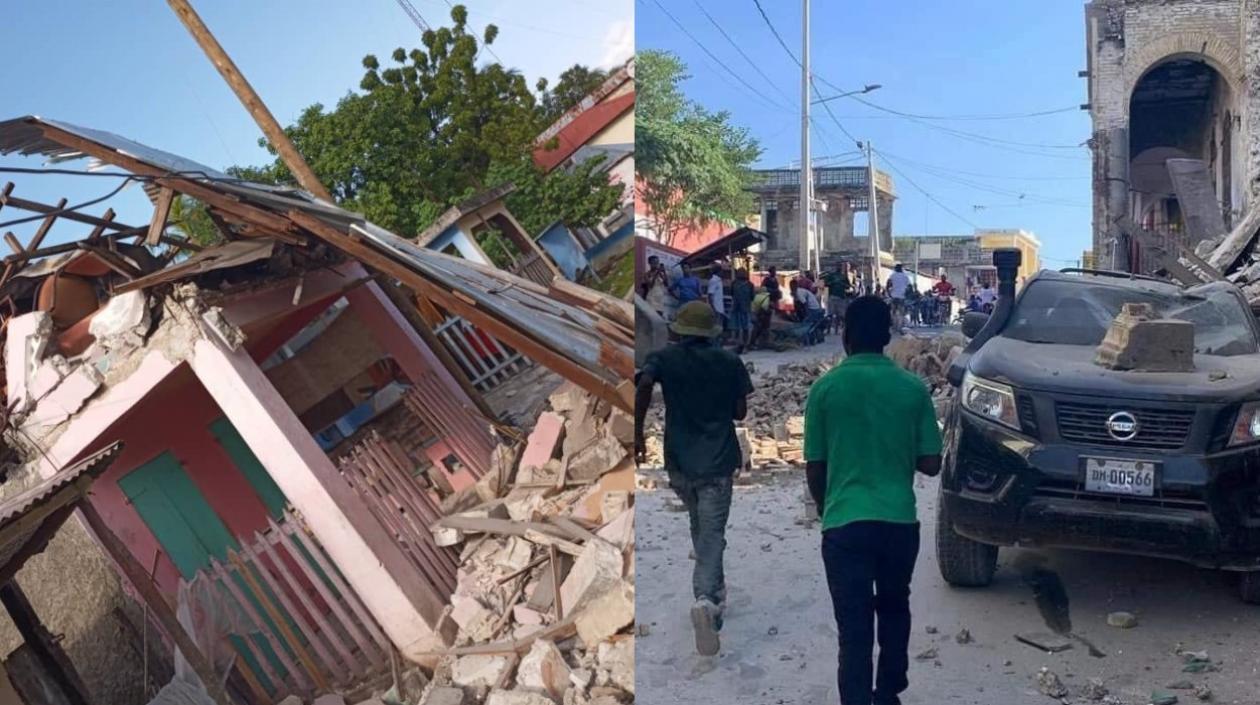 Terremoto en Haití. 