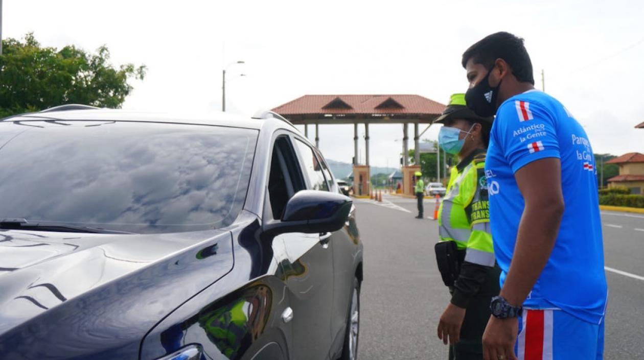 El Tránsito del Atlántico dispuso actividades para el fuente festivo.