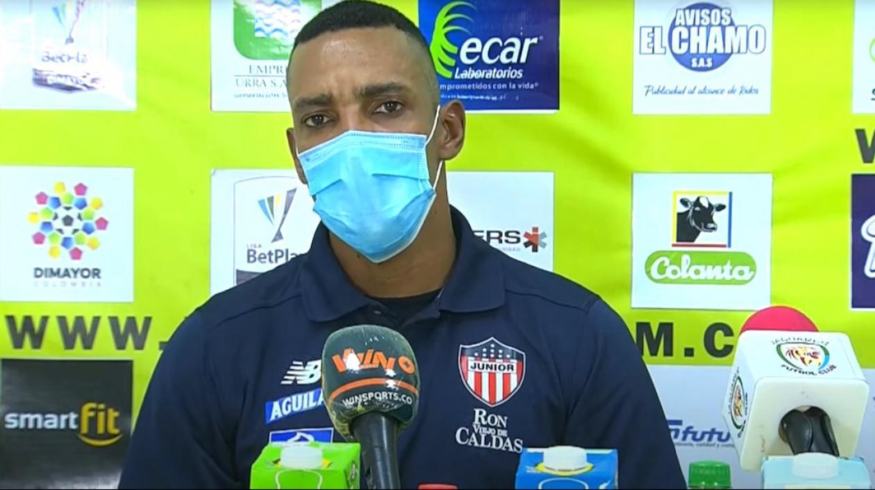 Luis Amaranto Perea, DT del Junior.