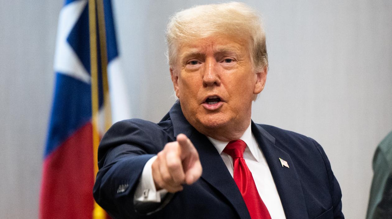 Donald Trump, expresidente de Estados Unidos.