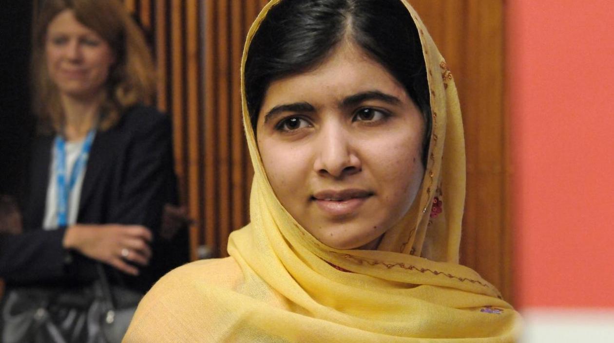 La Nobel de la Paz Malala Yousafzai.