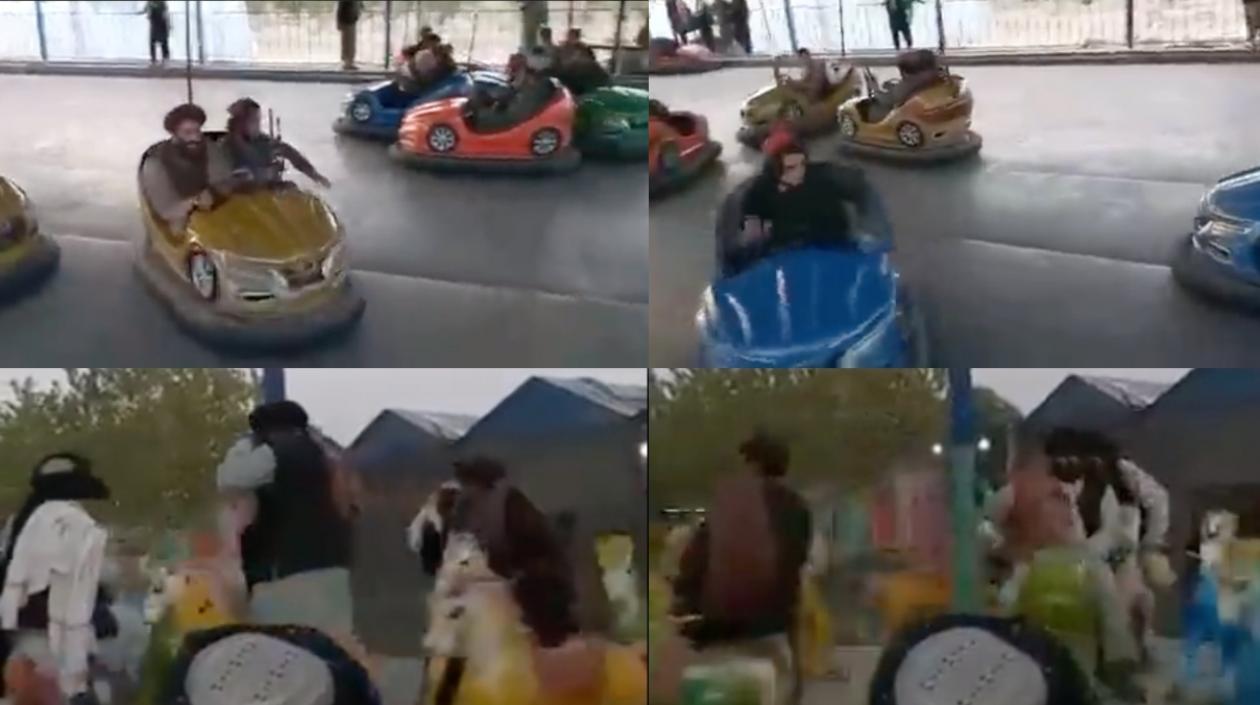 Imágenes de los talibanes.