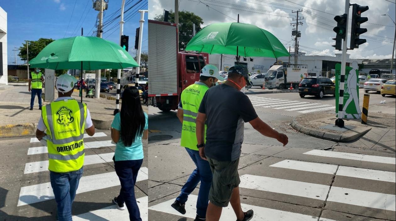 La campaña inició en la vía 40 con calle 72.