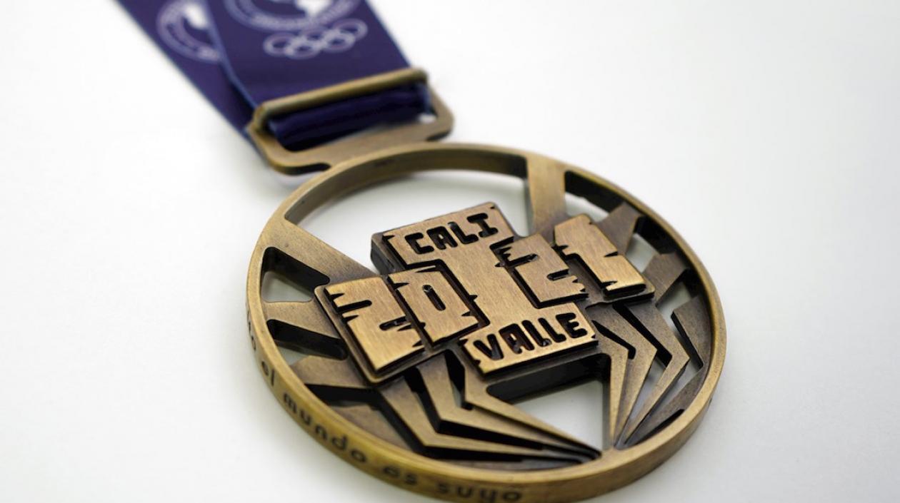 Imagen de las medallas.